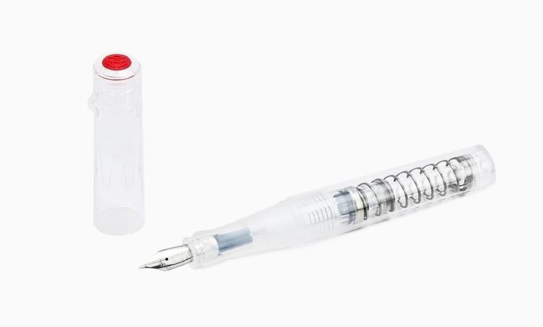 TWSBI GO Spring Load Mechanism Fountain Pen Clear