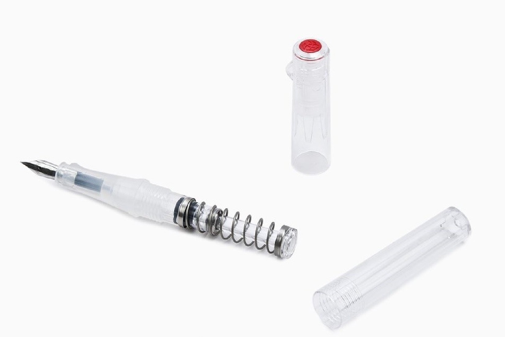 TWSBI GO Spring Load Mechanism Fountain Pen Clear