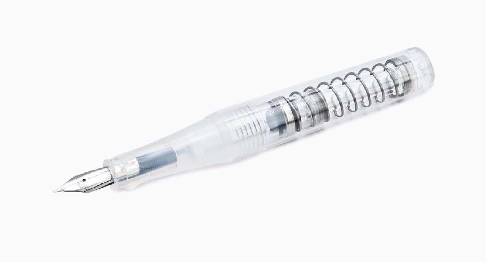 TWSBI GO Spring Load Mechanism Fountain Pen Clear