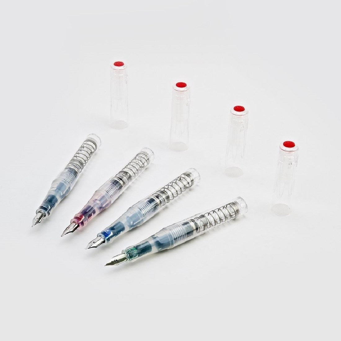 TWSBI GO Spring Load Mechanism Fountain Pen Clear