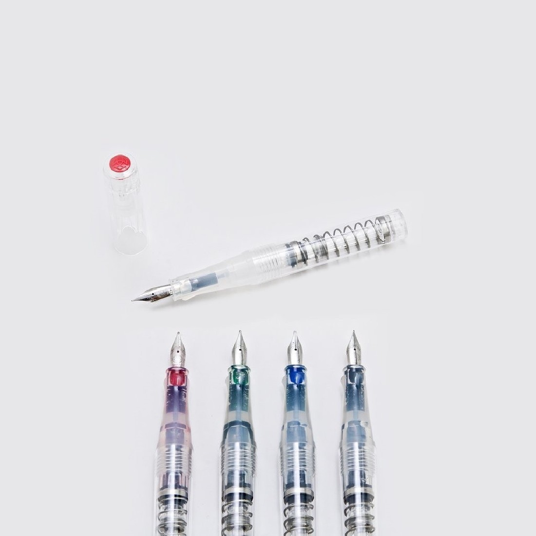 TWSBI GO Spring Load Mechanism Fountain Pen Clear