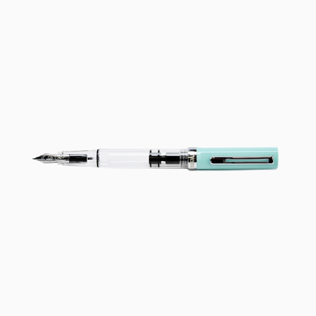 Twsbi Eco T Mint Blue piston filling fountain pen