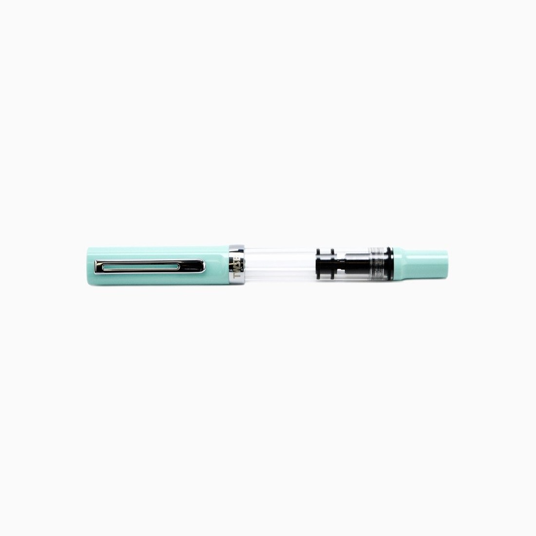 Twsbi Eco T Mint Blue piston filling fountain pen