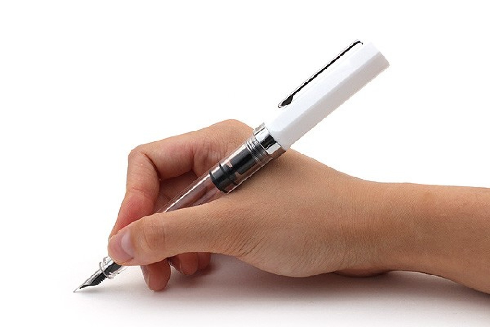 Twsbi Eco White piston filling fountain pen