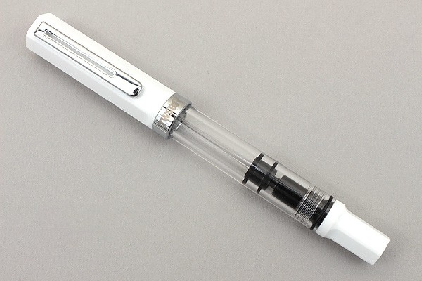 Twsbi Eco White piston filling fountain pen