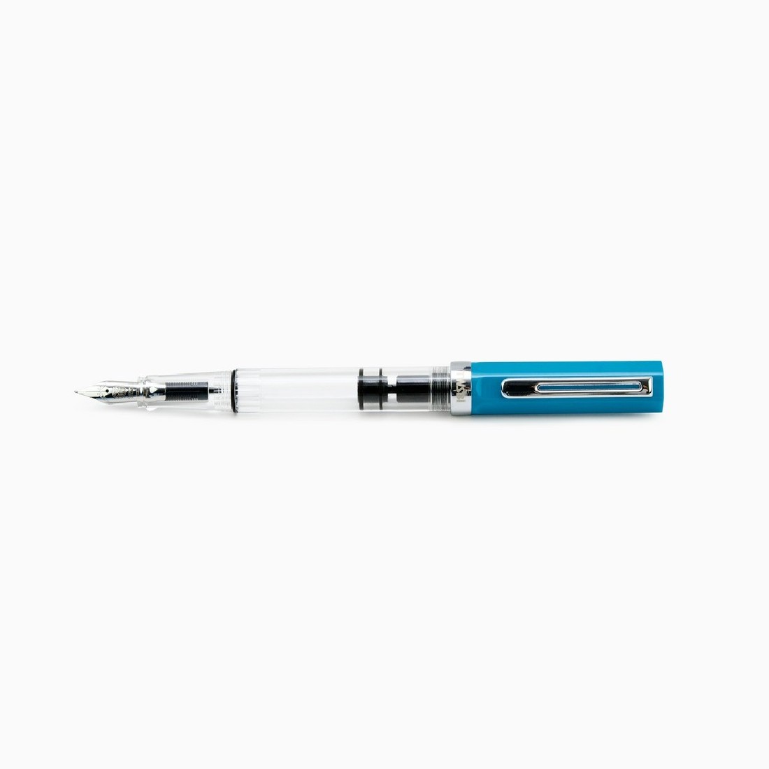 Twsbi Eco Cerulean blue piston filling fountain pen