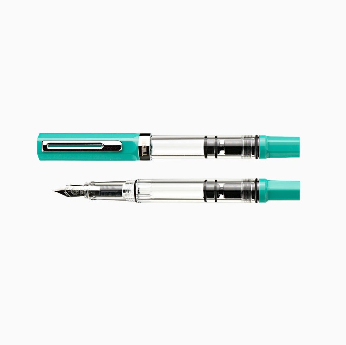 Twsbi Eco persian green piston filling fountain pen