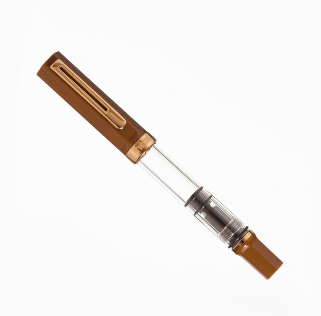 Twsbi Eco espresso with bronze trims fountain pen