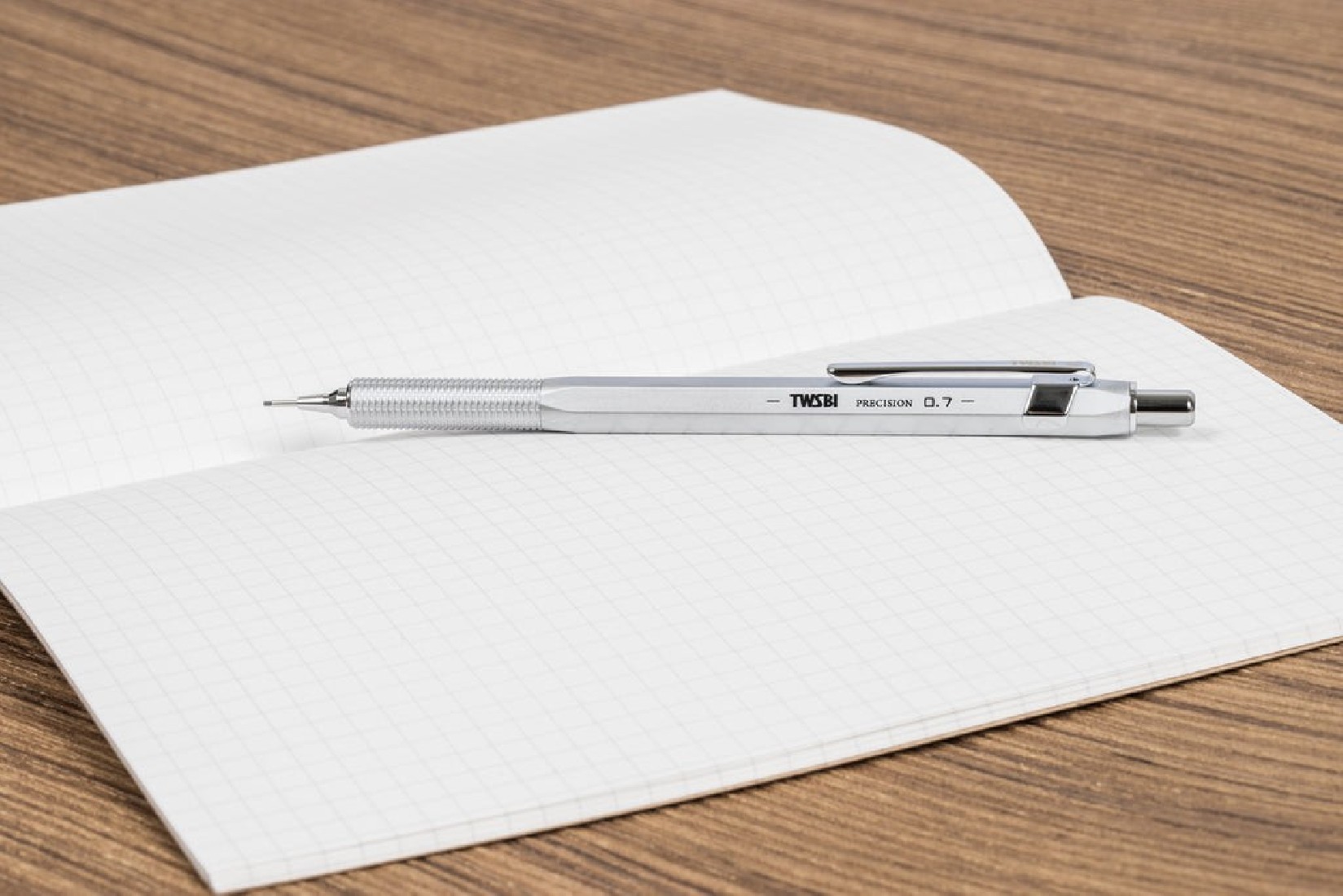 TWSBI Precision Fix Pipe Pencil 0,5mm Matt Silver