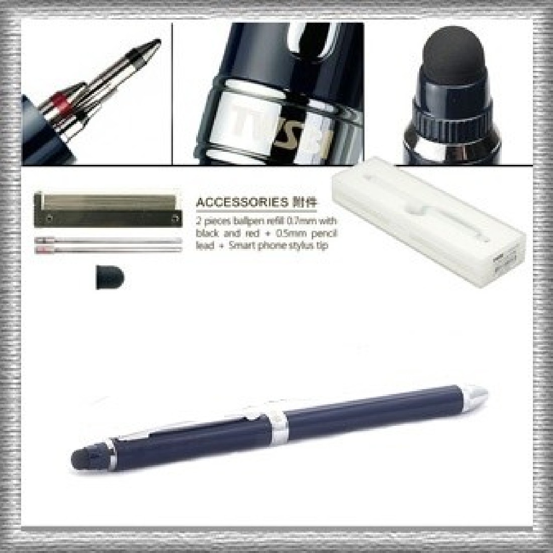 Twsbi Tri-Tech iSmart, Dark Blue multipen