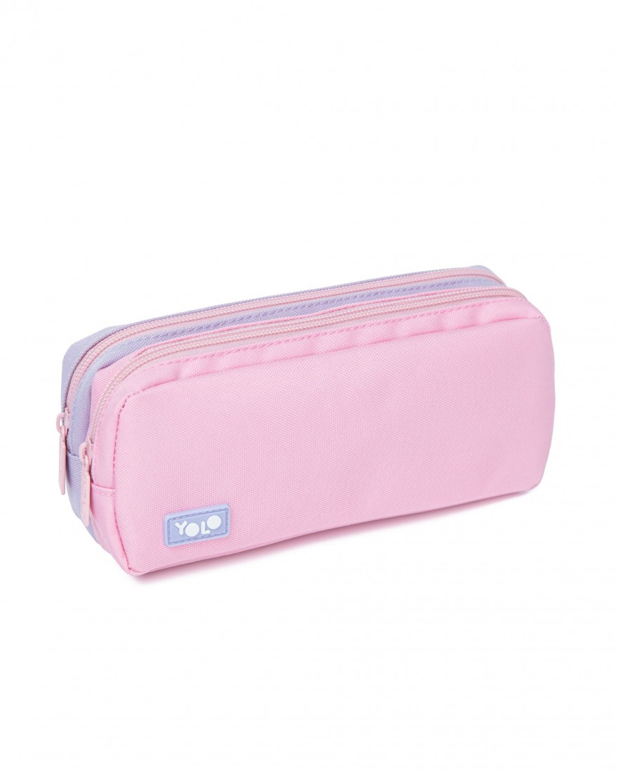 Κασετίνα Duo Pink Purple 90136 Yolo (2026)