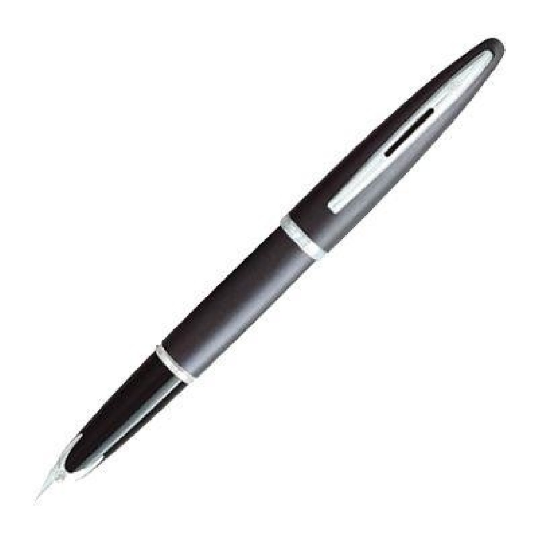WATERMAN CARENE CHARCOAL GREY ST FOUNTAIN PEN S0700460