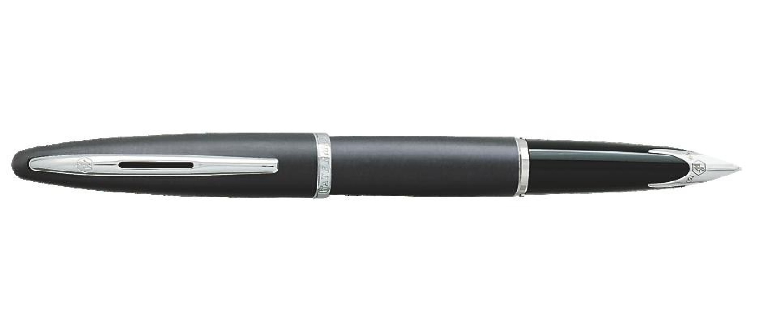 WATERMAN CARENE CHARCOAL GREY ST FOUNTAIN PEN S0700460