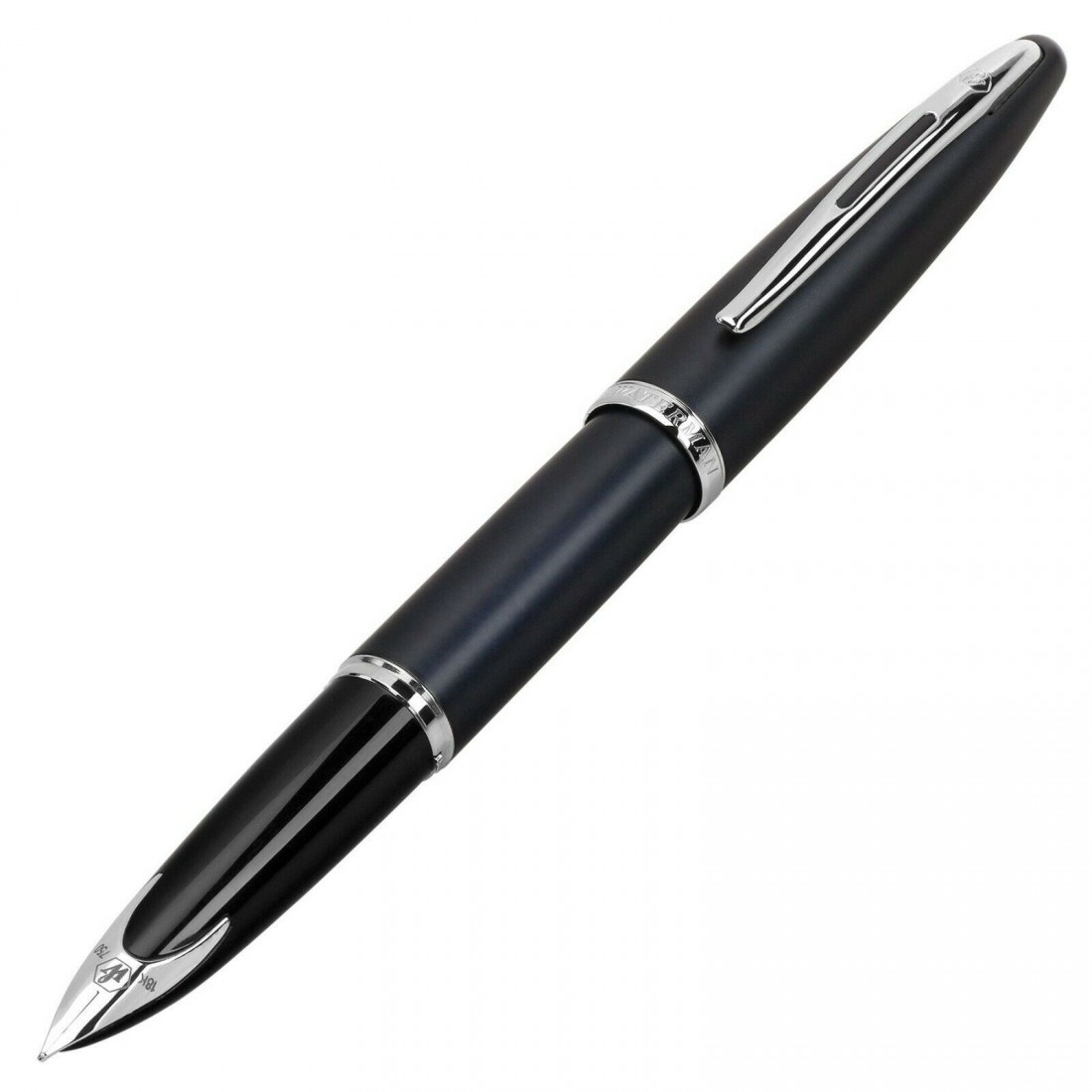 WATERMAN CARENE CHARCOAL GREY ST FOUNTAIN PEN S0700460