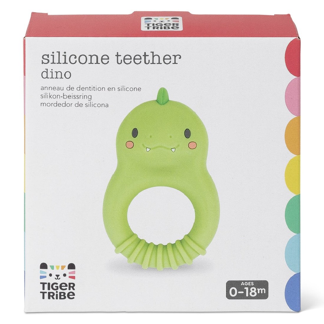 Παιχνίδι Οδοντοφυΐας – Silicone Teether Dino 20302 Tiger Tribe