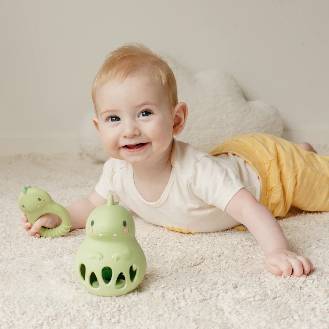 Παιχνίδι Οδοντοφυΐας – Silicone Teether Dino 20302 Tiger Tribe