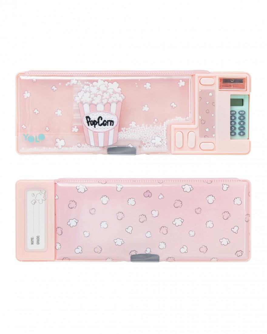 Κασετίνα Retro Pink Popcorn 10152 Yolo