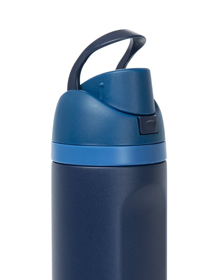 Μπουκάλι Θερμός (2 σε 1) 700ml Blue Navy 90584 Yolo