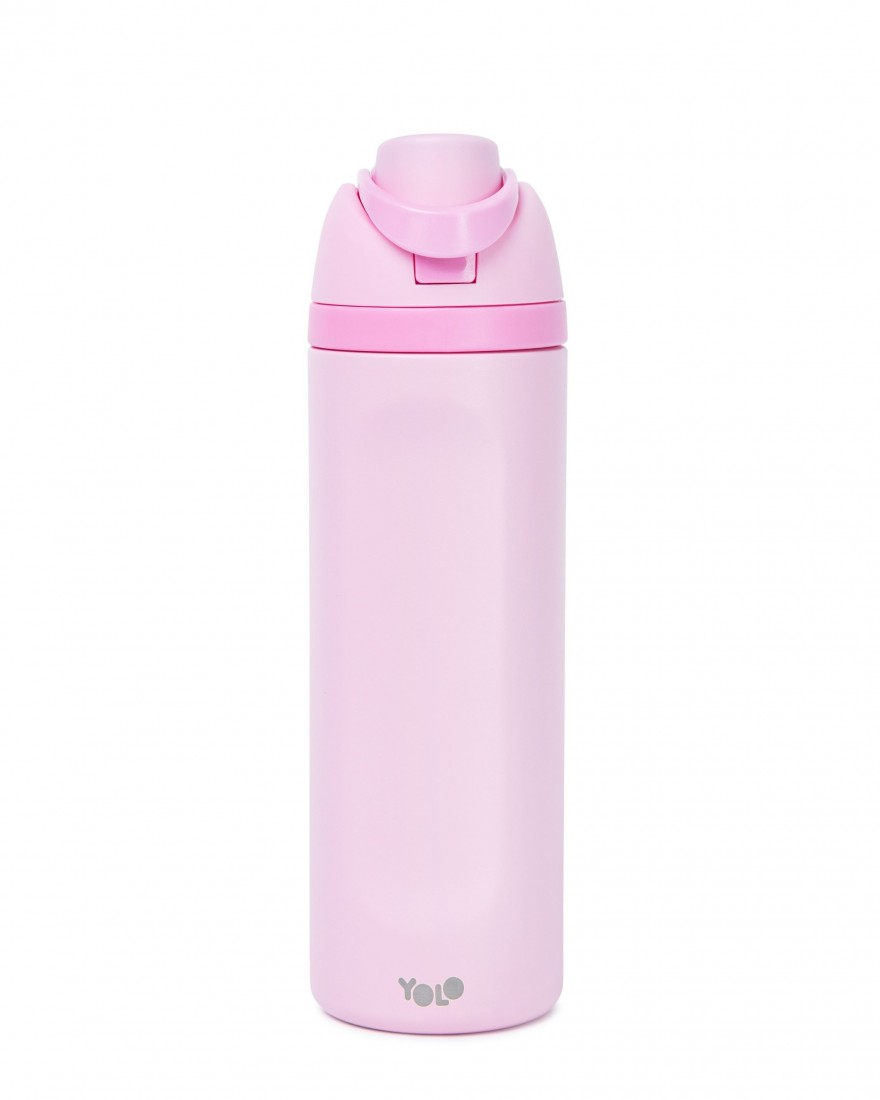 Μπουκάλι Θερμός (2 σε 1) 700ml Pink 90583 Yolo