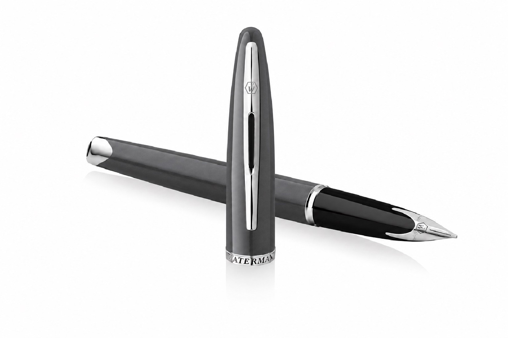 Waterman Carene Charcoal Grey ST Fountain Pen