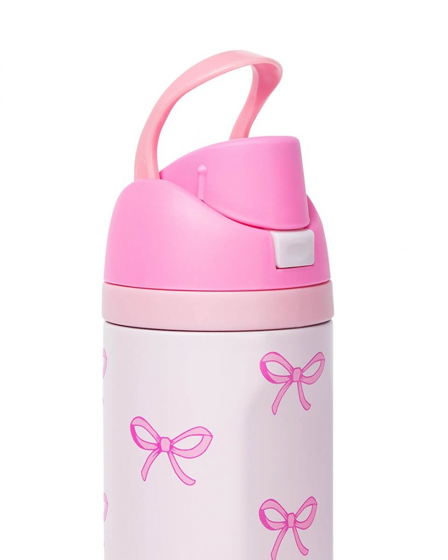 Μπουκάλι Θερμός (2 σε 1) 700ml Pink Bow 90592 Yolo