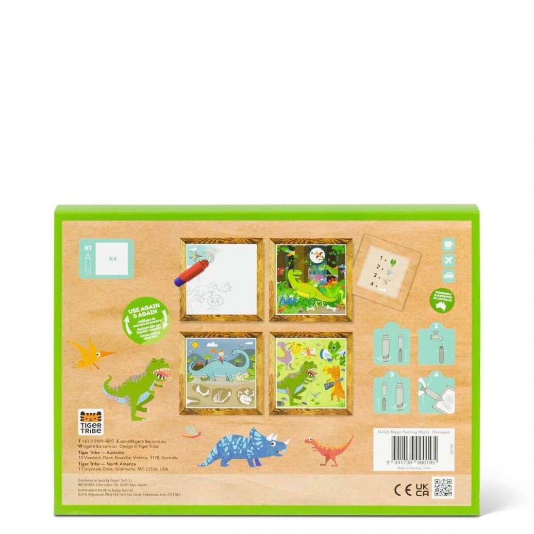 Σετ ζωγραφικής Magic Painting World – Dinosaurs 25185 Tiger Tribe