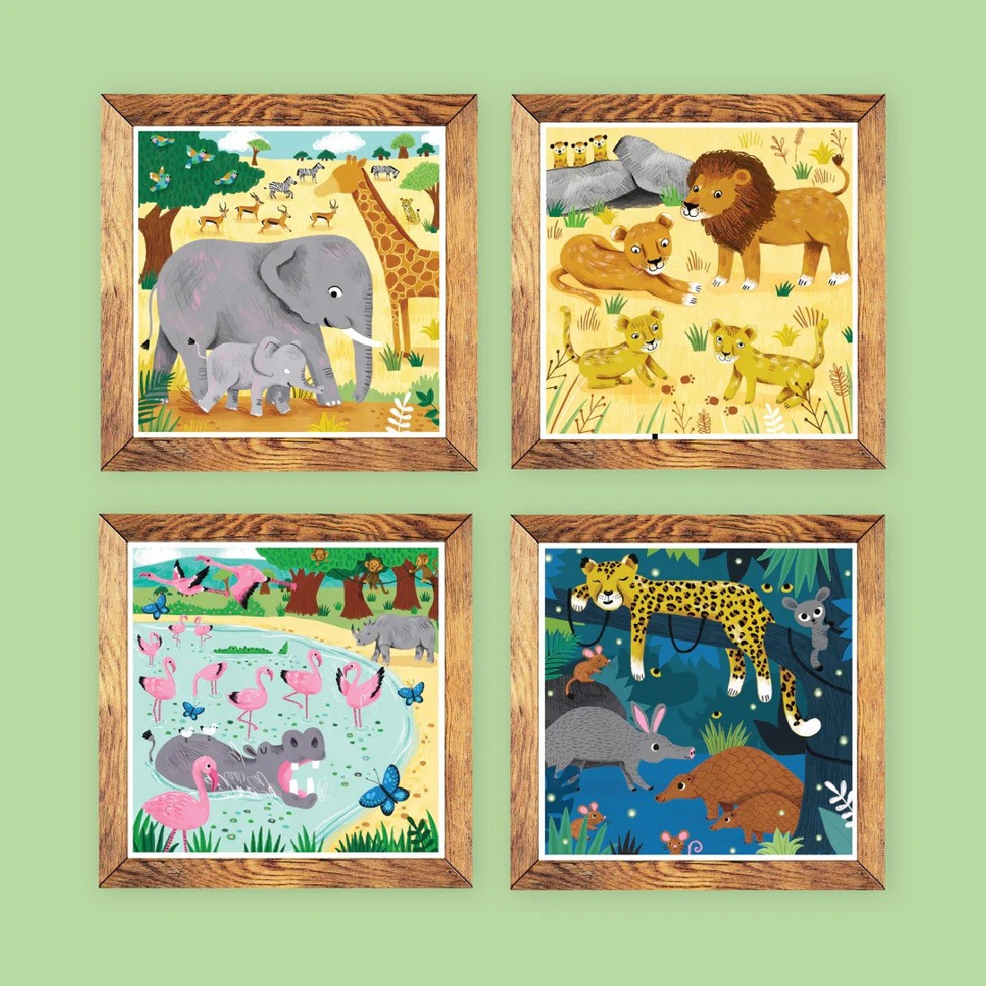 Σετ ζωγραφικής Magic Painting World – Safari Adventures 20235 Tiger Tribe