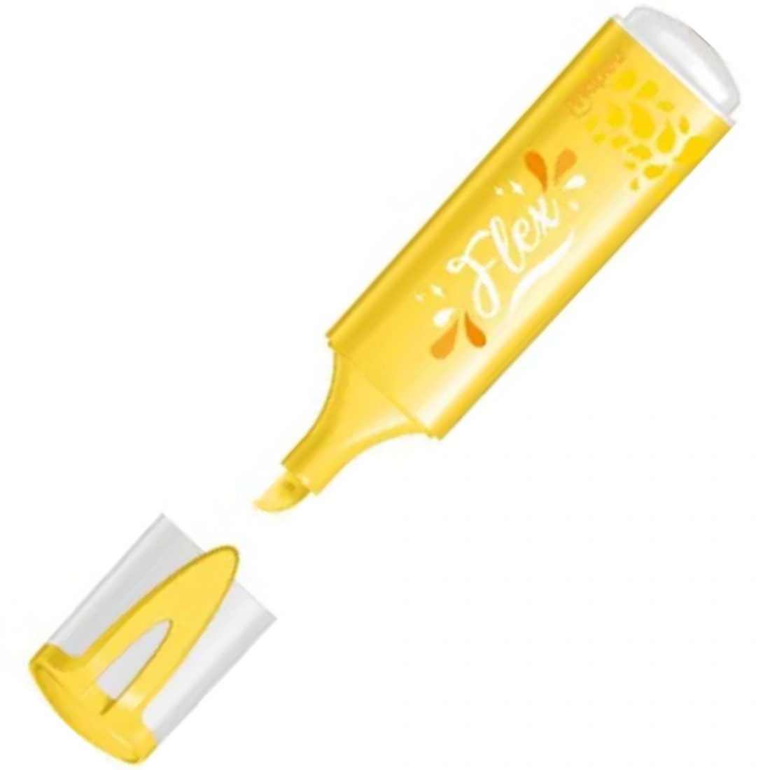 Μαρκαδόρος Υπογράμμισης Flex Pastel Lettering Κίτρινο 740310 Maped