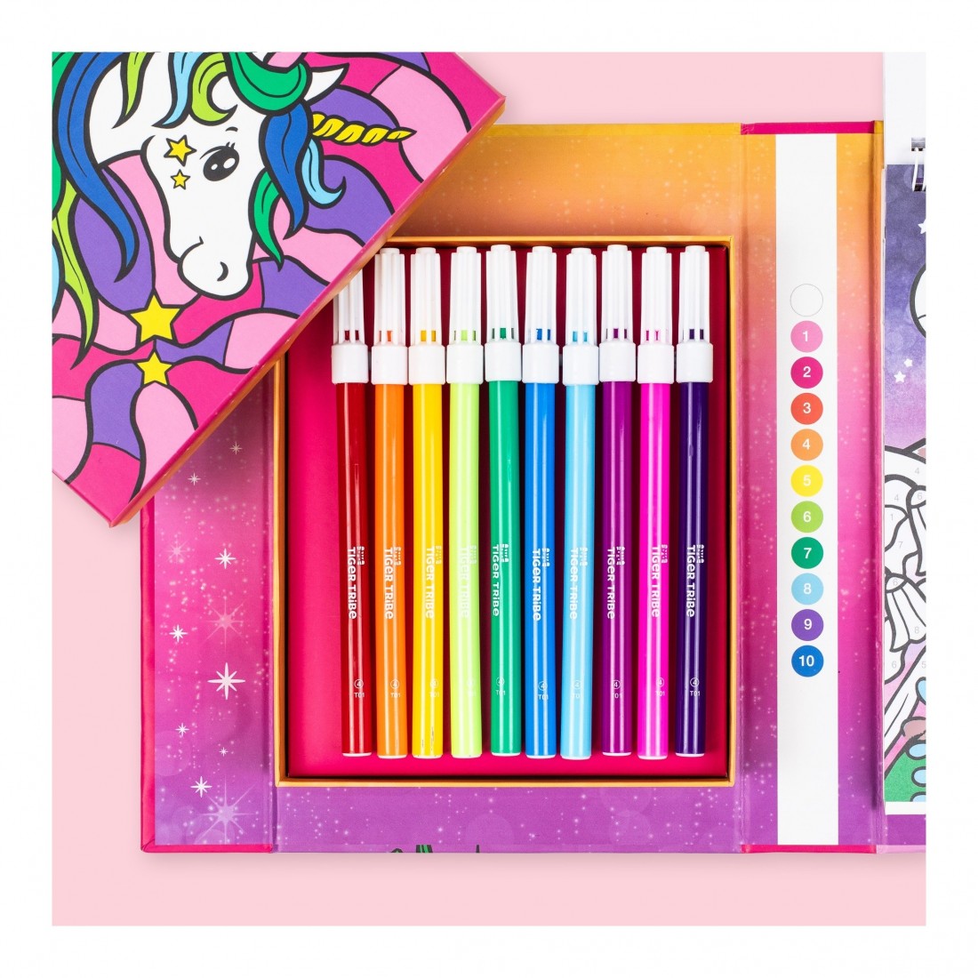 ΣΕΤ ΔΡΑΣΤΗΡΙΟΤΗΤΩΝ – Colour by Numbers Unicorn Dreaming 20228 Tiger Tribe