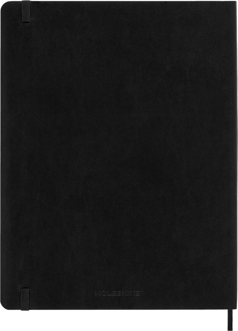 Moleskine Classic Weekly Planner 2026/2027 Weekly, 18 months, XL 19x25, soft cover, Black