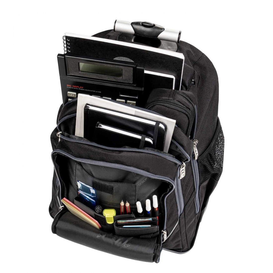 Σακίδιο Trolley Δημοτικού Cart Black 901074-2000 Polo (2026)