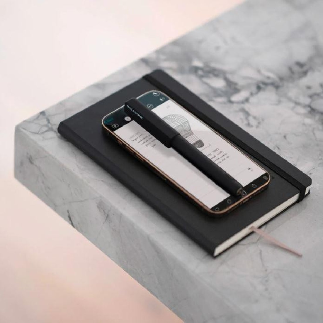 Moleskine Smart Writing Set of Pen and Large Notebook