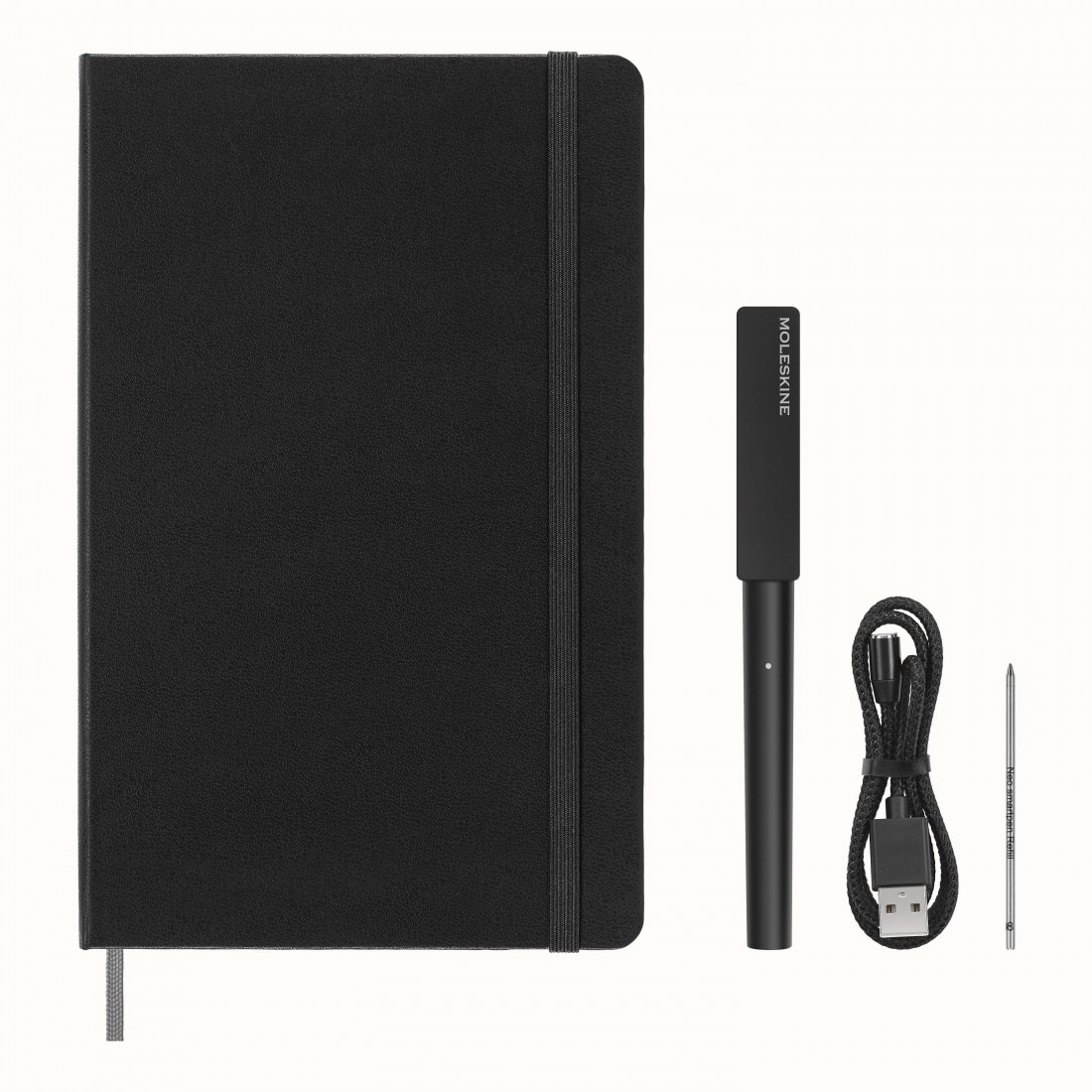 Moleskine Smart Writing Set of Pen and Large Notebook