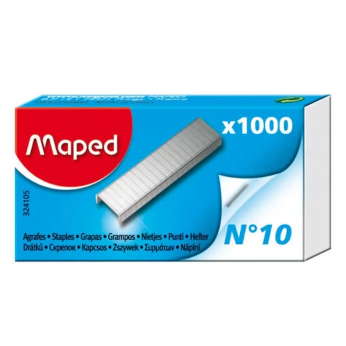 Σύρματα Συρραπτικού No.10 1000 τμχ 324105 Maped.