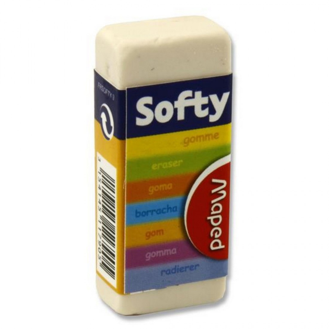 Γόμα Softy λευκή 511790 Maped