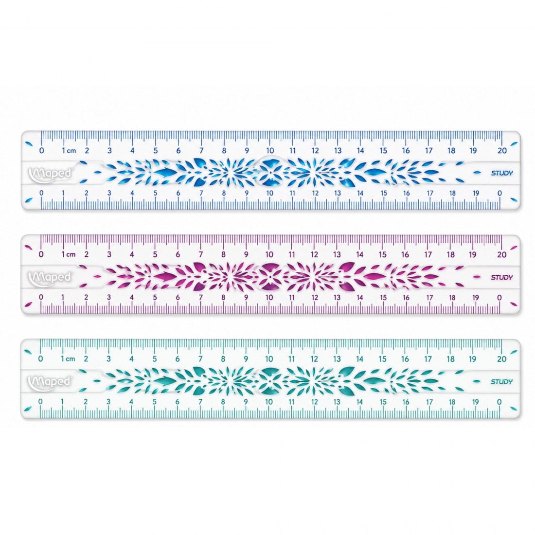 Χάρακας άθραυστος  20cm Study Unbreakable 245401 Maped