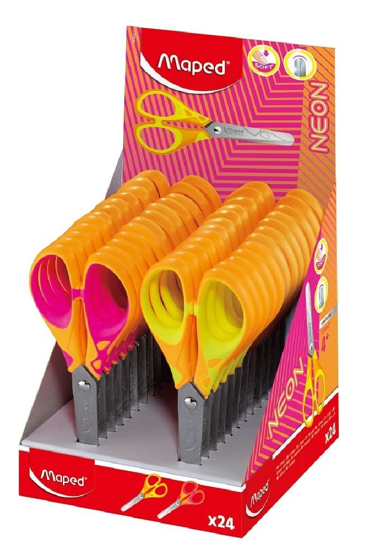 Ψαλίδι Σχολικό 13cm Pulse Soft Neon 464401 Maped