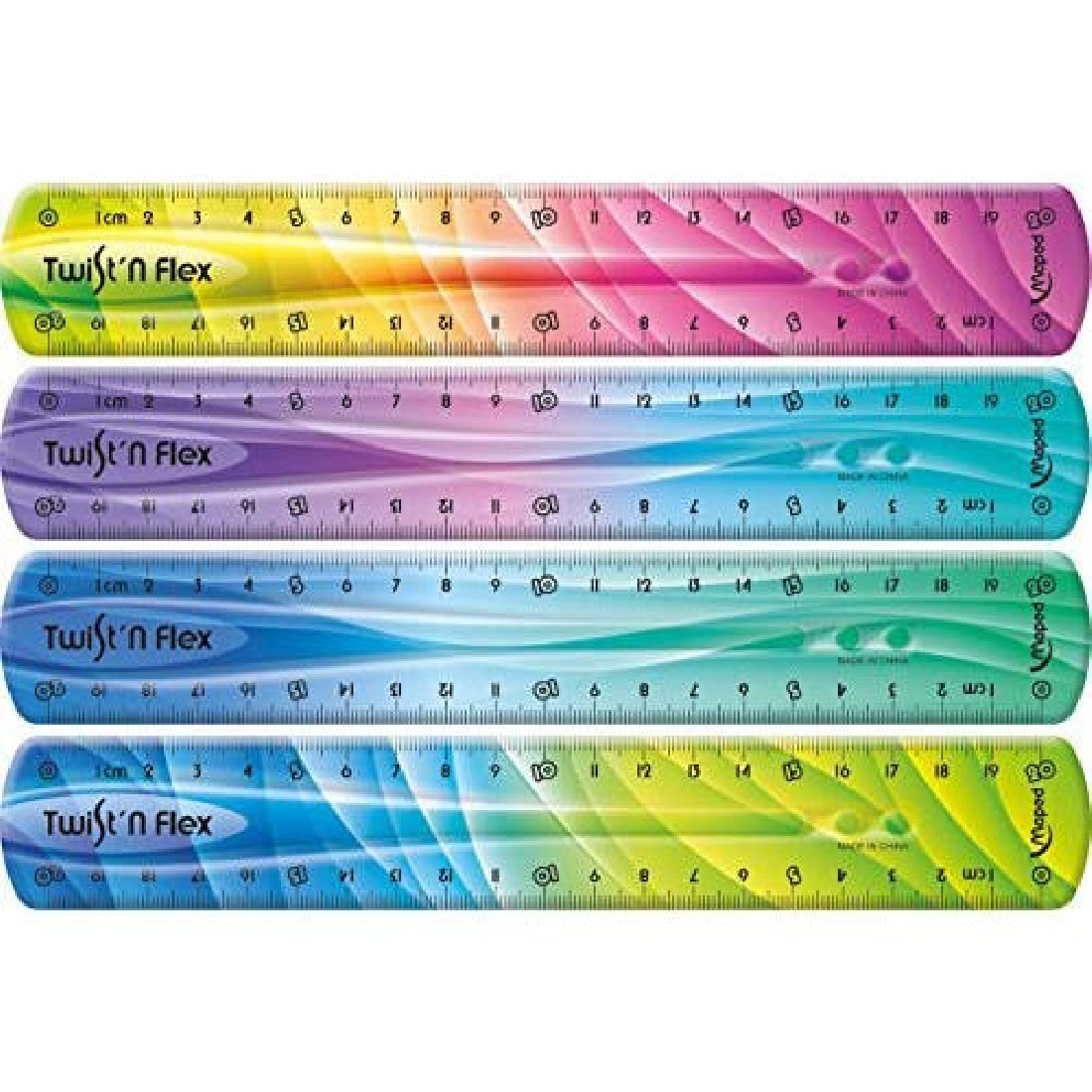 Χάρακας Twistn Flex Decor 20 cm Maped