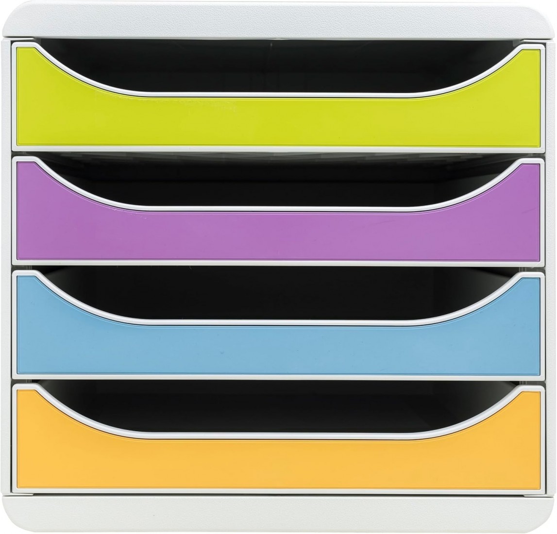 Exacompta συρταριέρα 4 θέσεων pastel colours 310909D