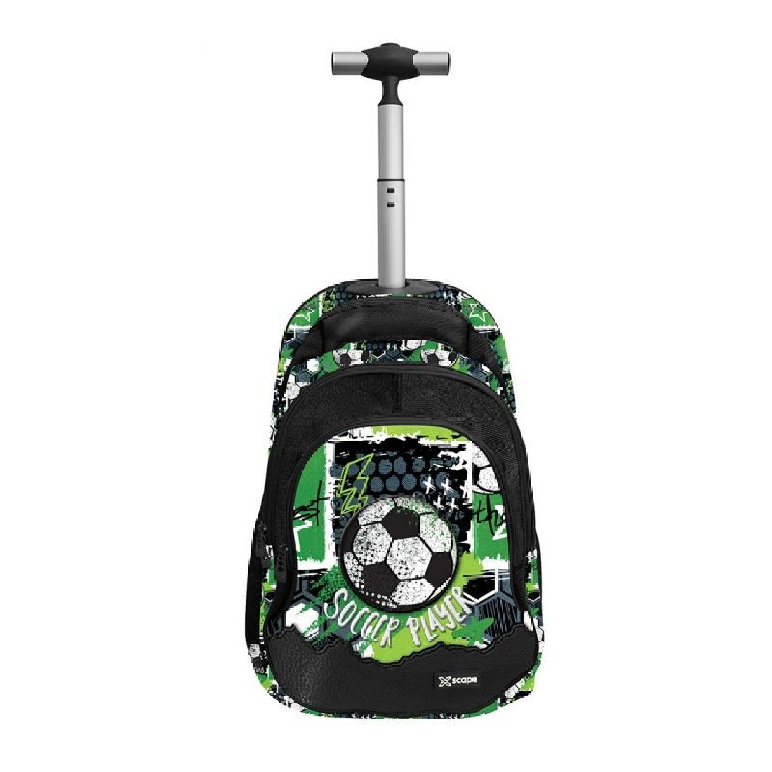 Σακίδιο Trolley Δημοτικού Ποδόσφαιρο 269251 Xscape Graffiti (2026)