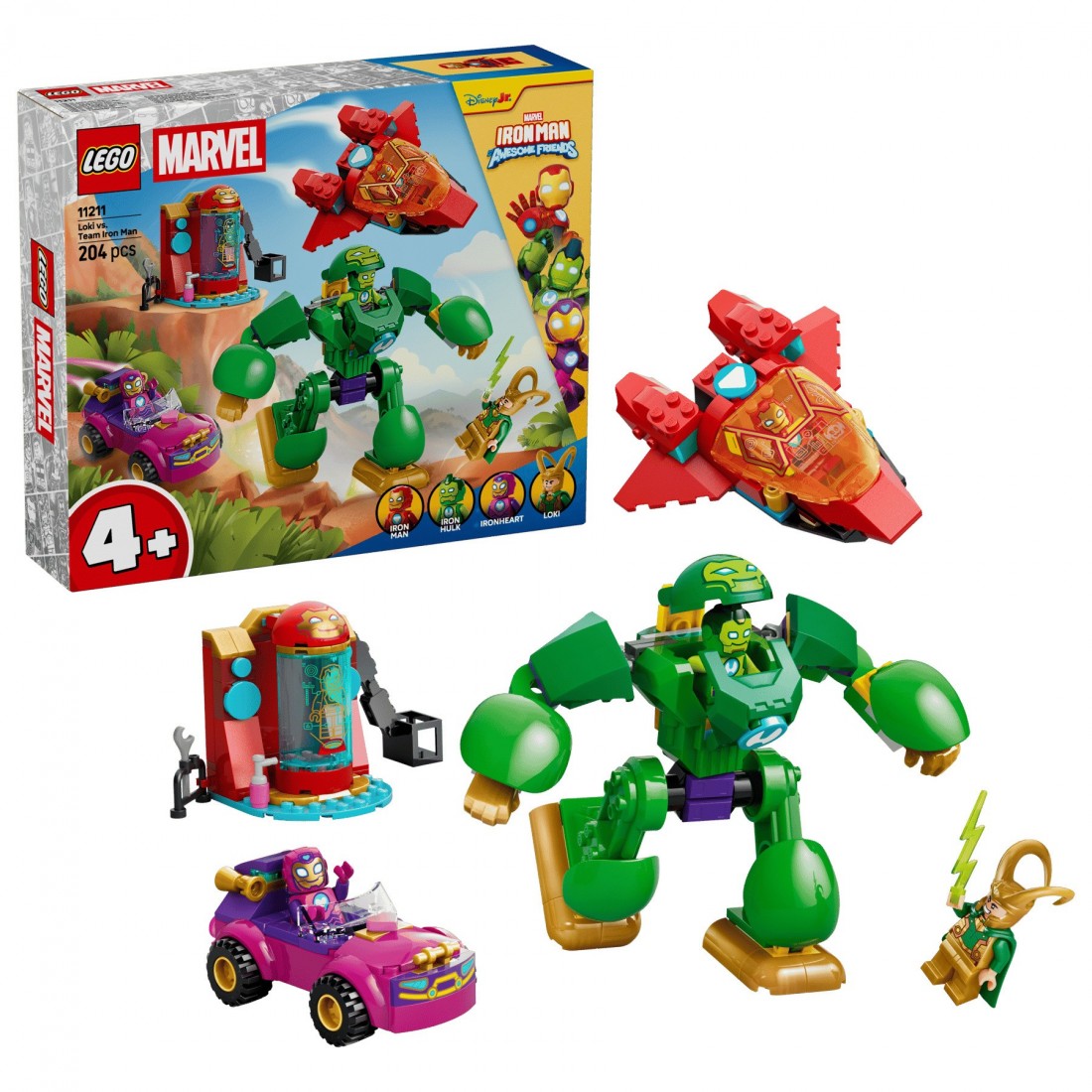 Loki vs. Team Iron Man 11211 Lego Marvel