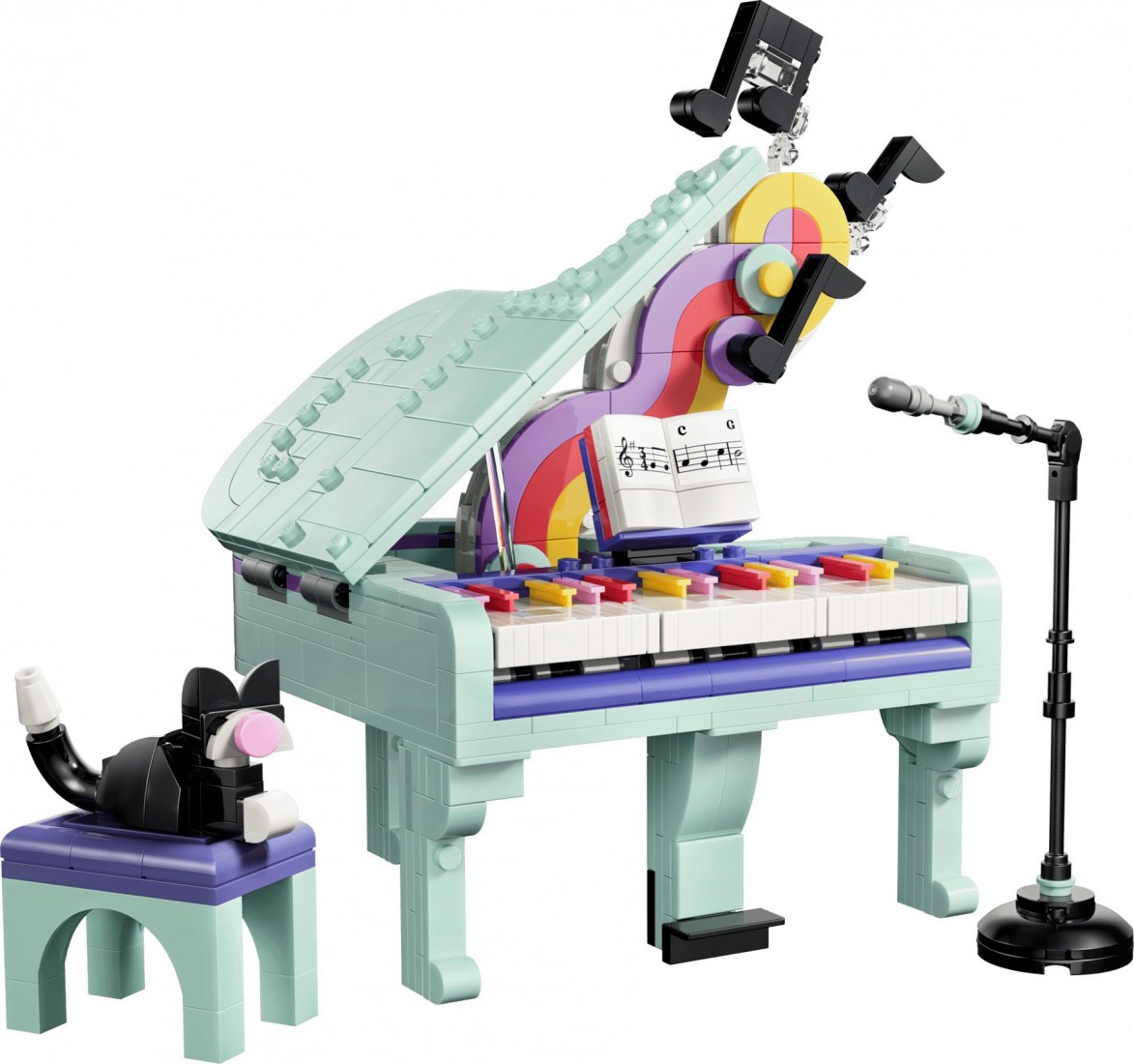 Music Decor Piano with Cat 31392 Lego Creator 3 in1