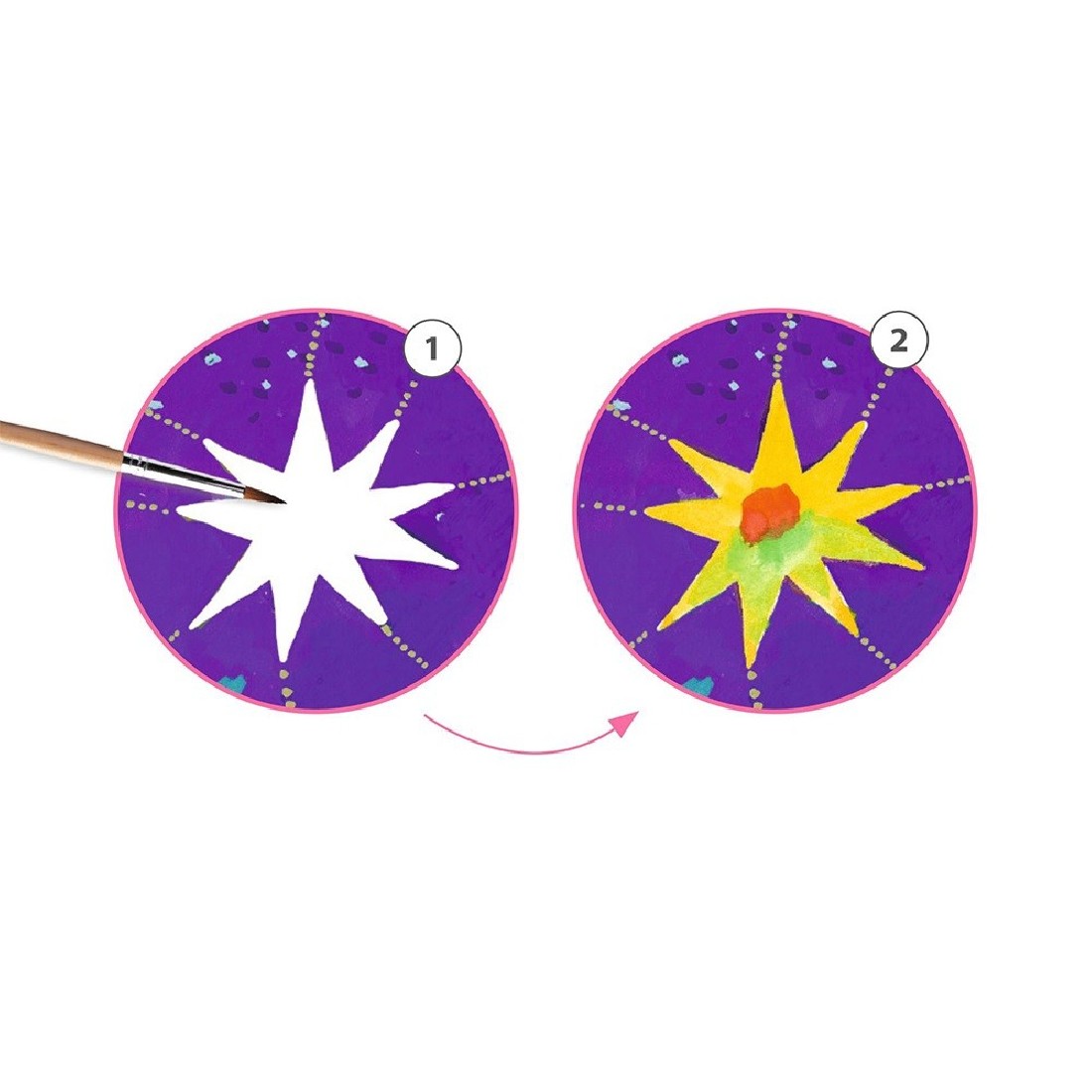 Inspired by Marc Chagall- Ζωγραφίζω με νερομπογιές Σουρεαλισμός 09380 Djeco