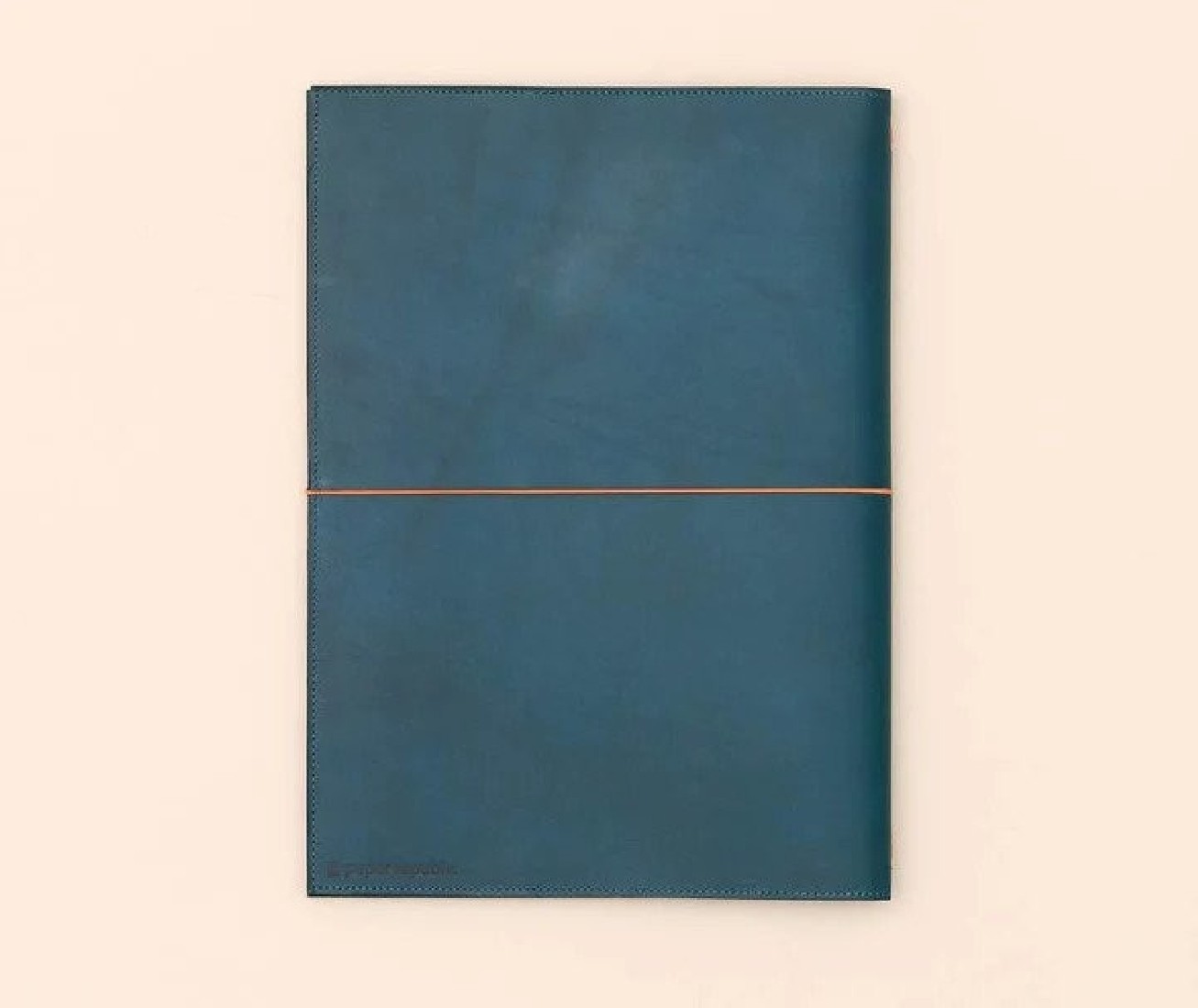 Paper Republic A4 Leather Portfolio Blue Petrol.