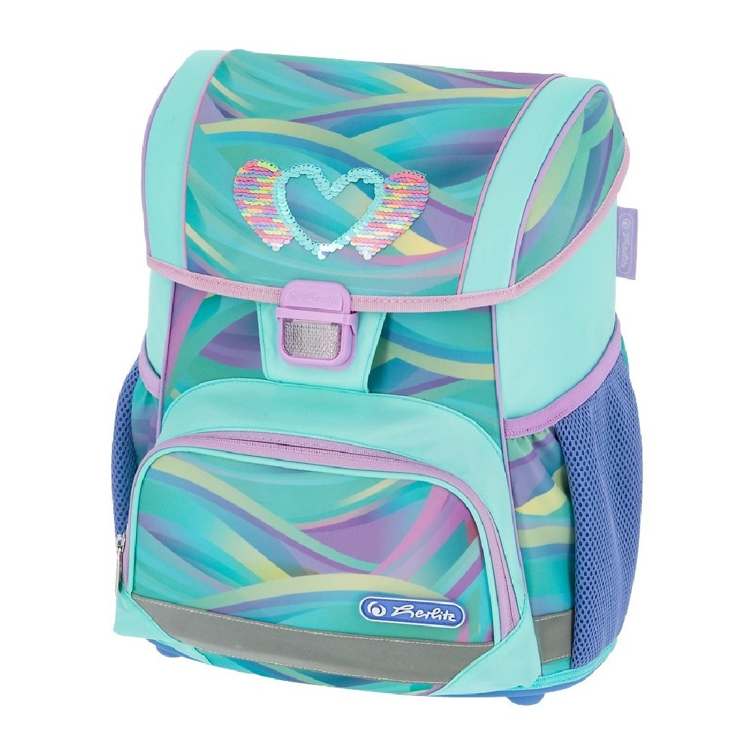 Σακίδιο πλάτης Δημοτικού Loop Plus Minty Love 400205349 Herlitz (2026)