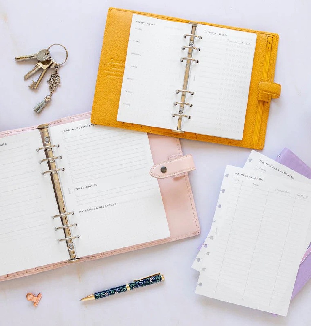 Filofax Refill A5 Organiser Household Planner 132926