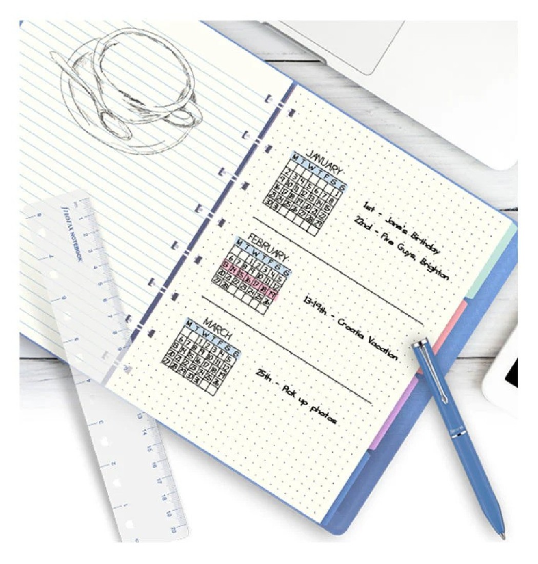 Filofax Refill Notebook A5 Dotted 152016