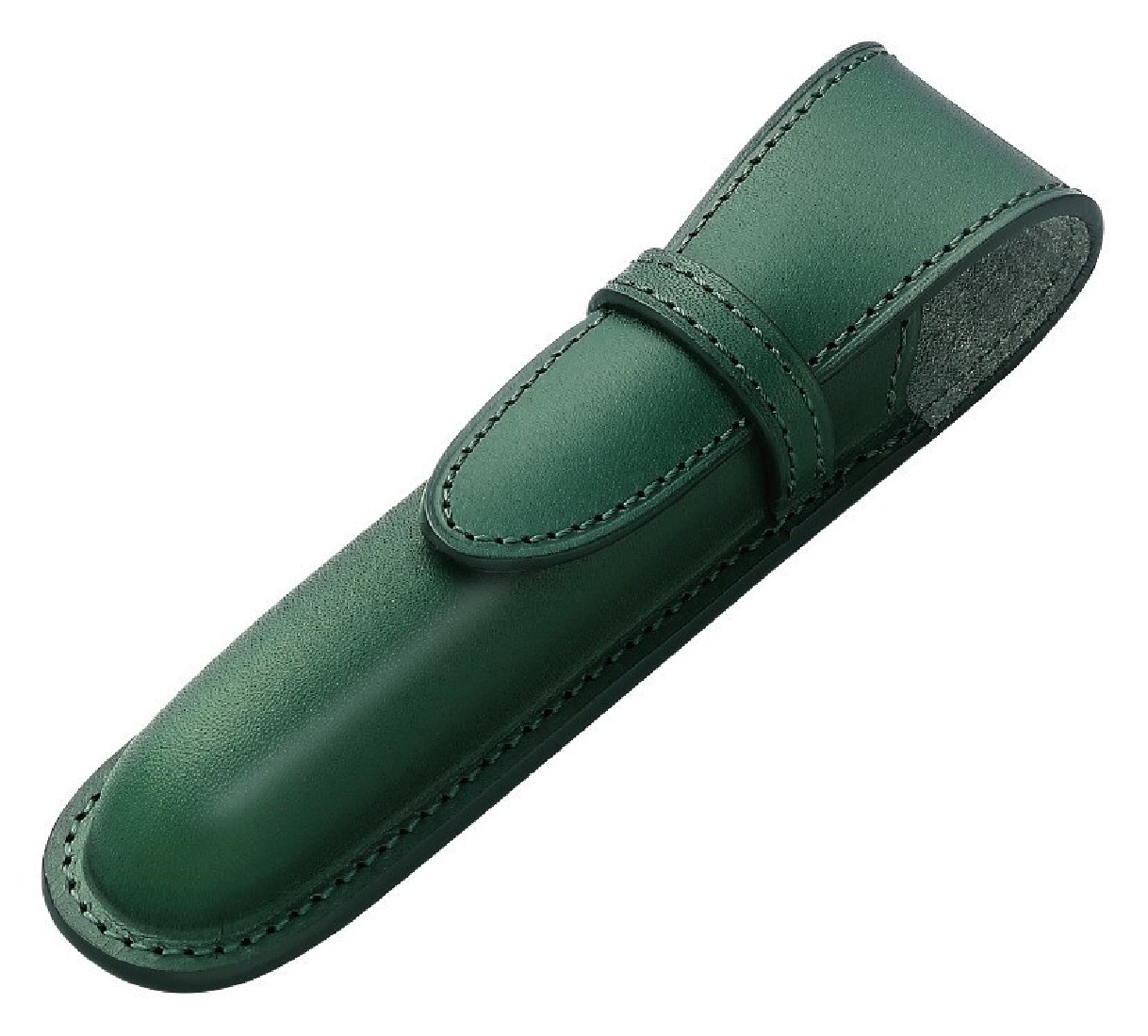Pilot and Somes Green Leather Pen Case, SLS1-11-G