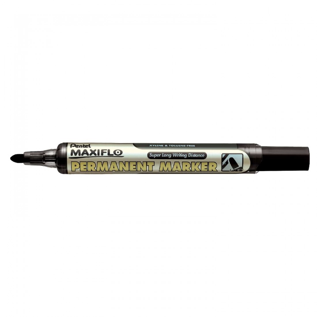 Μαρκαδόρος Ανεξίτηλος Μαύρος NNLF50-A Pentel