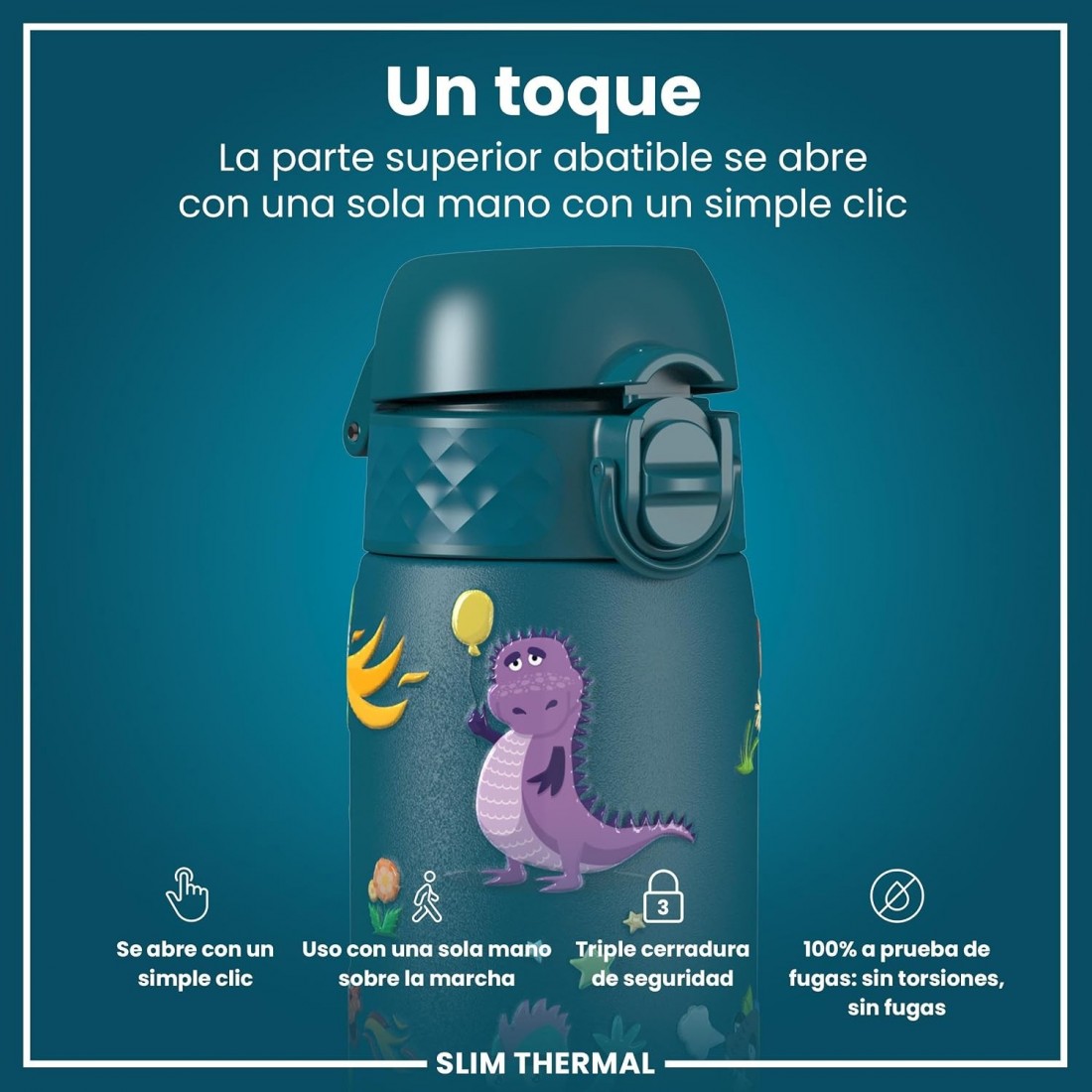 Παγούρι Μεταλλικό Θερμός 500ml Dracons ION8